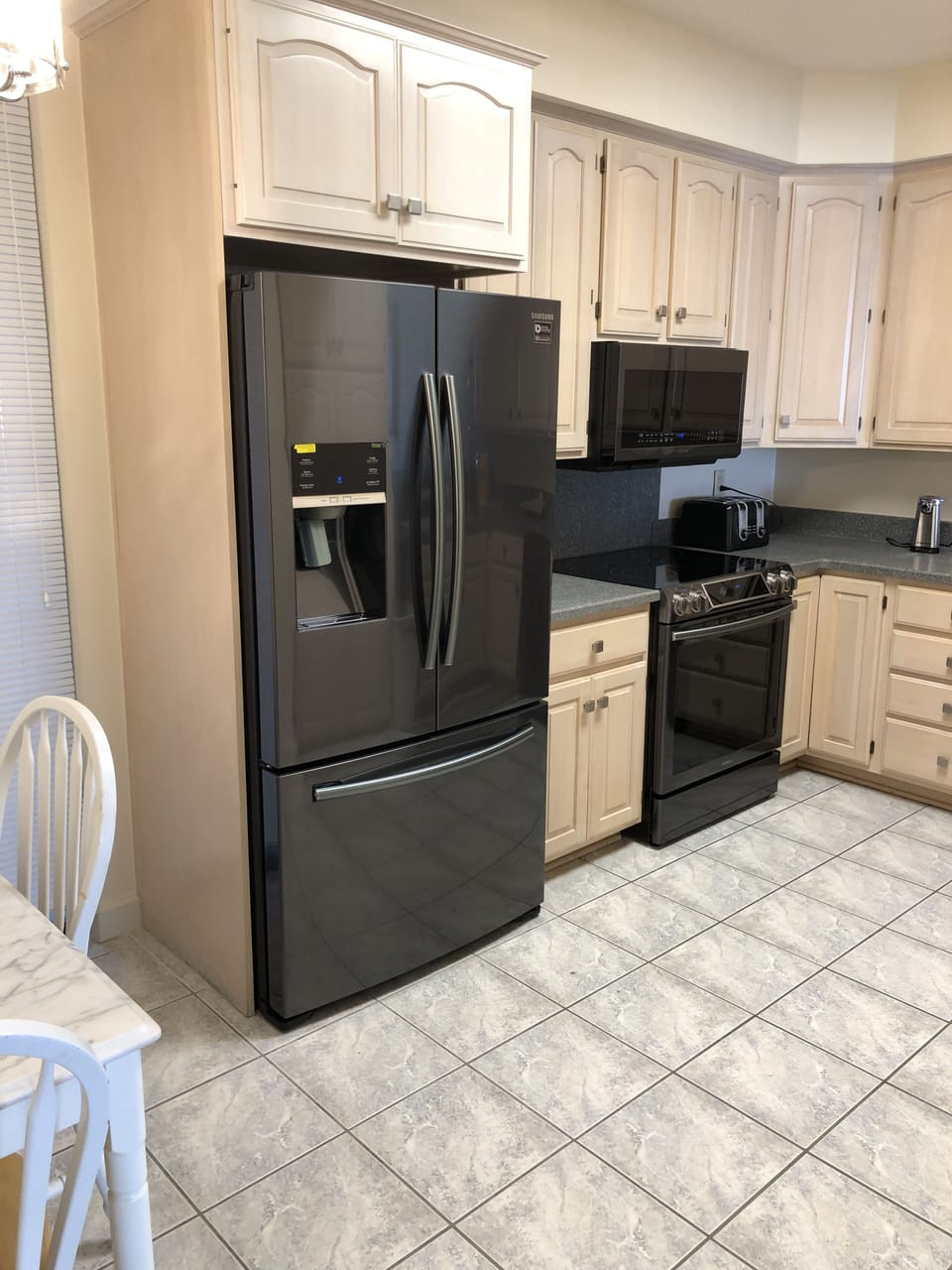 High End Black Stainless Steel Appliances