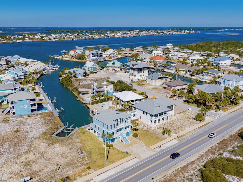 Canal-Front and Across from Perdido Key State Park