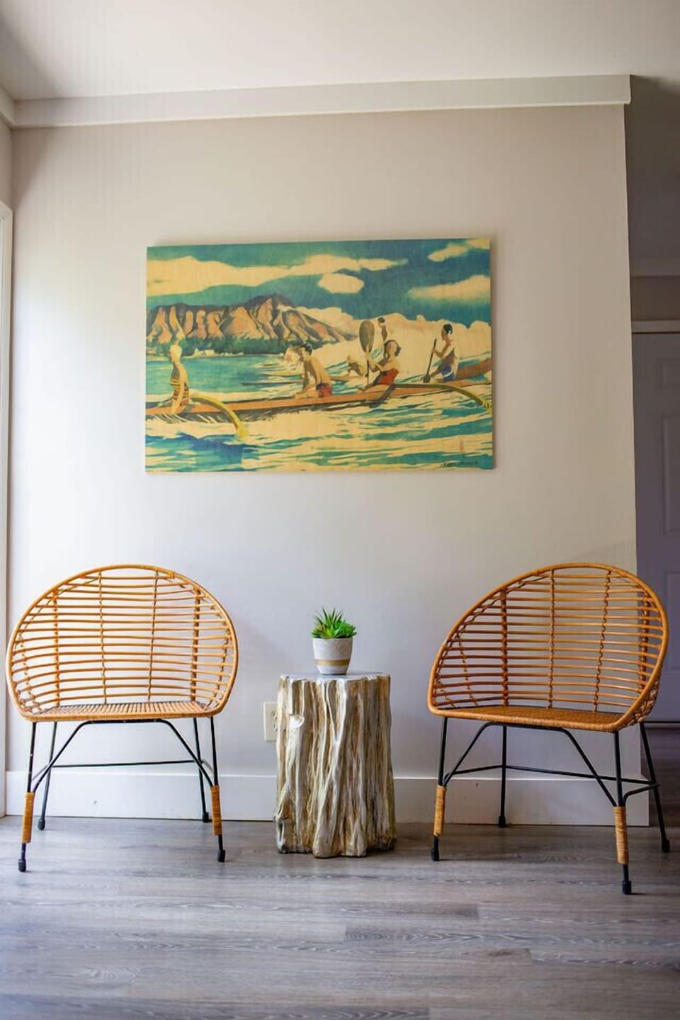 coffee nook off of kitchen
