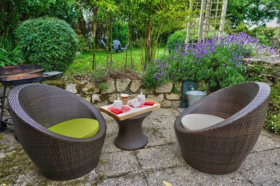 Terrasse - Jardin Ty vorn