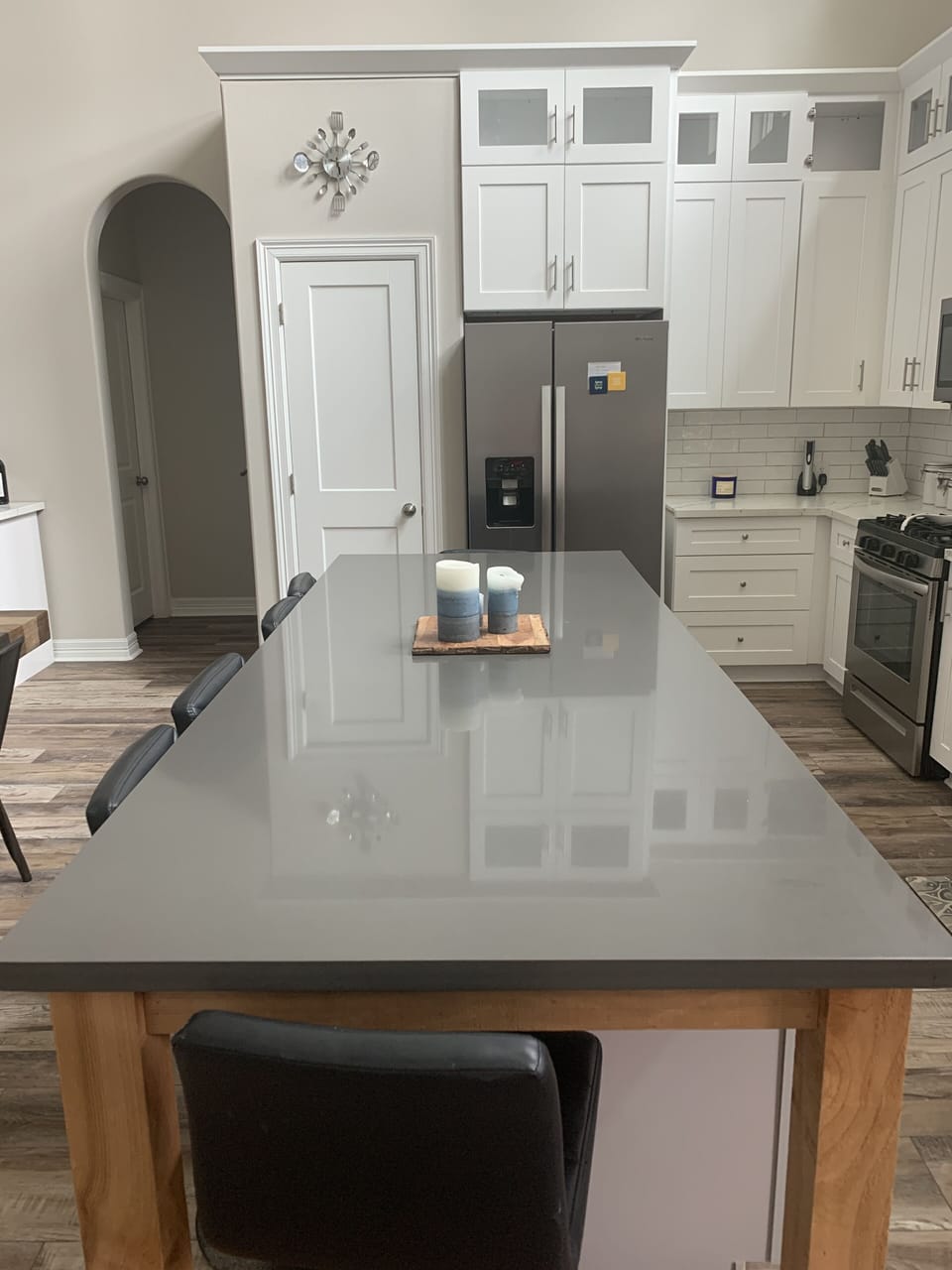 Fully stocked kitchen