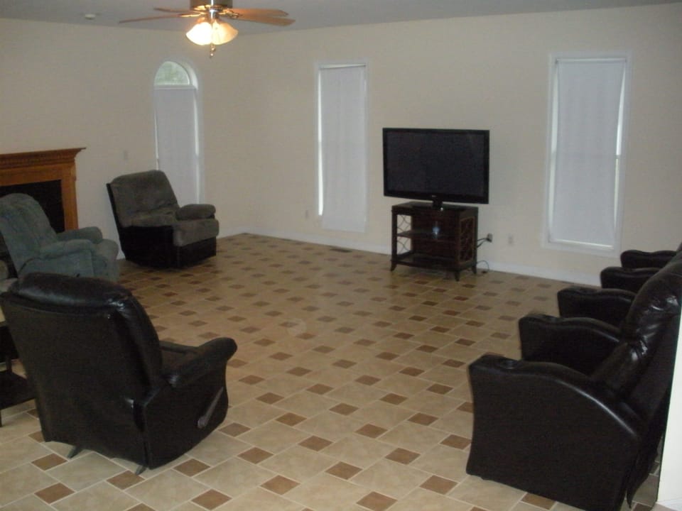 Family room view from Kitchen