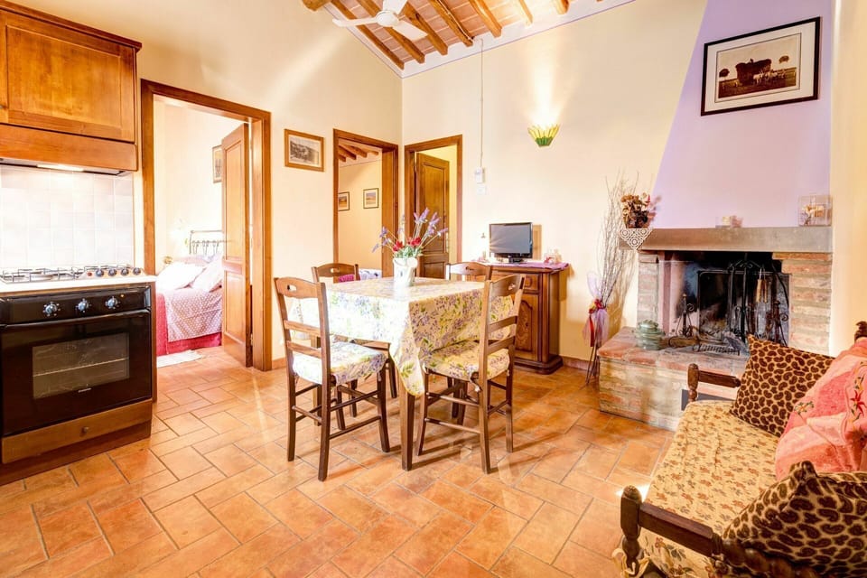 Dining room and kitchen