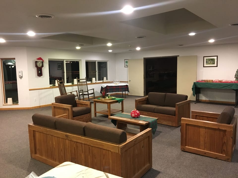 lobby area