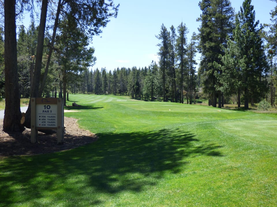 Enjoy the views of the golf course