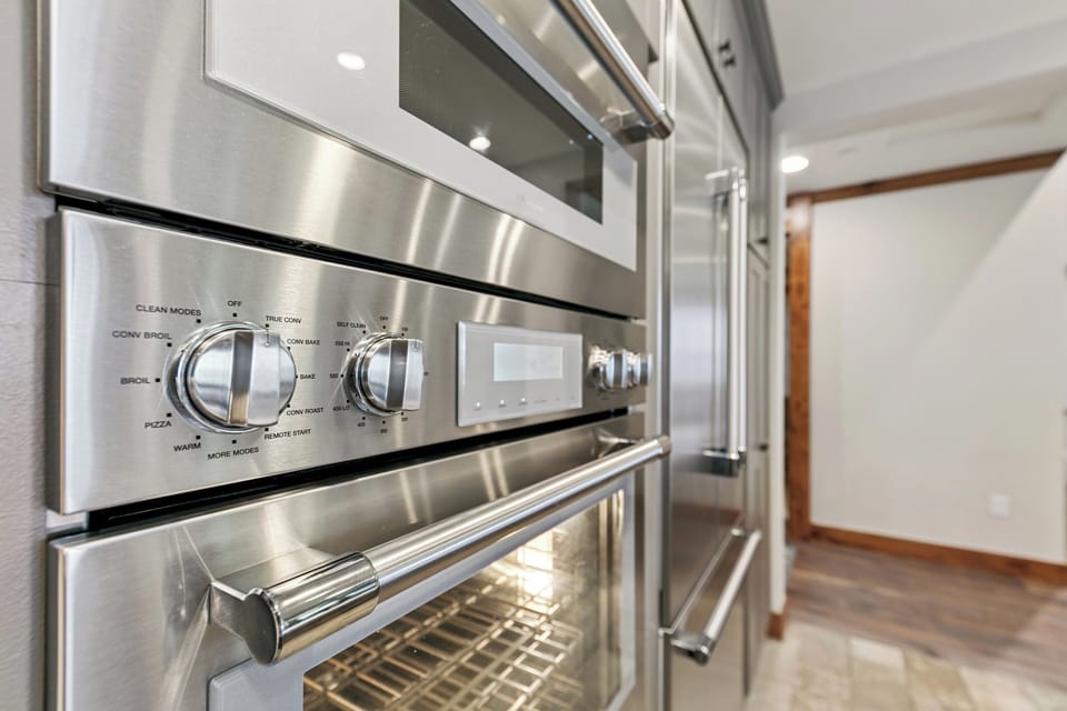 Your gourmet kitchen features premium stainless steel appliances, making meal preparation a joy during your stay.