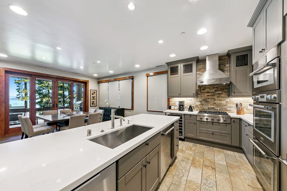 Create lasting family memories cooking together in the gourmet kitchen and sharing meals at the dining table