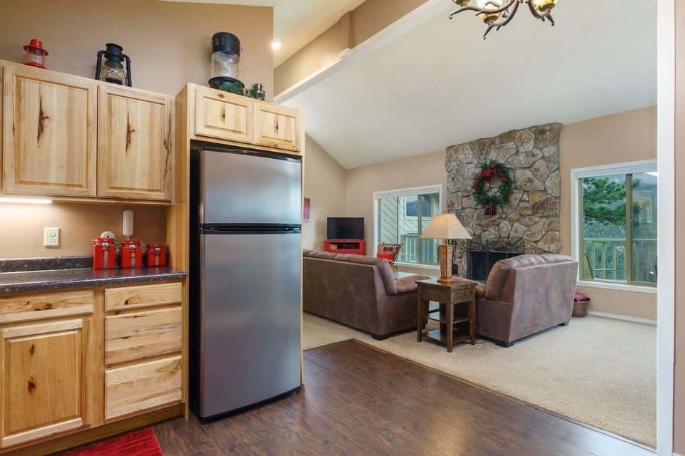 A view from the kitchen