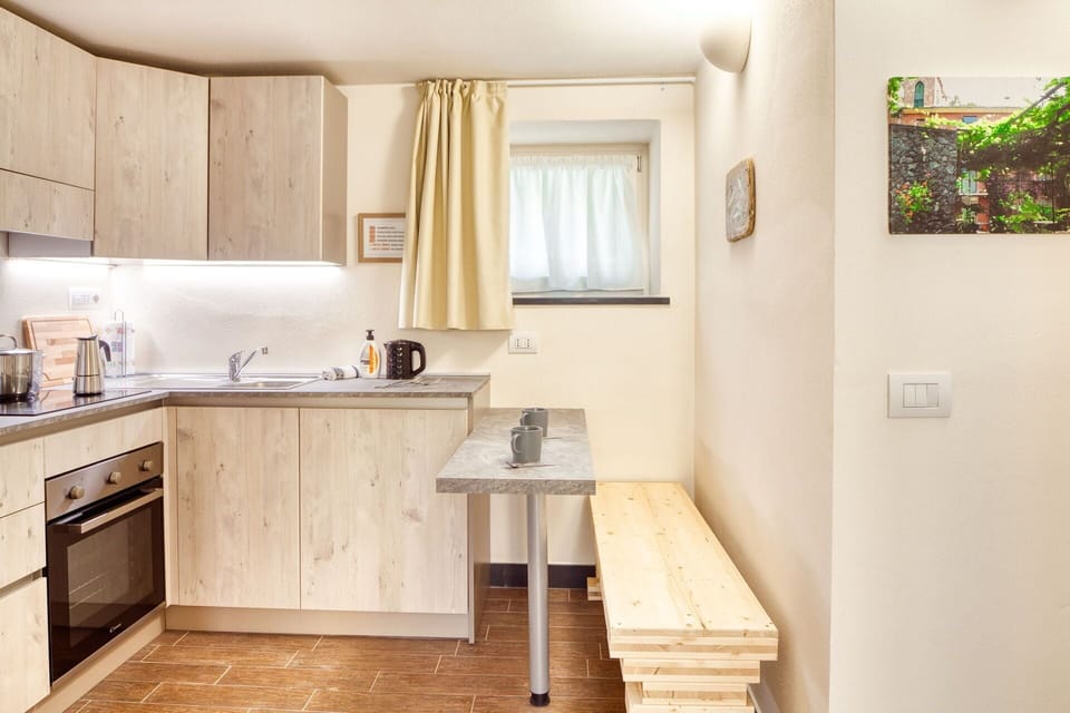 Kitchen, Living Room