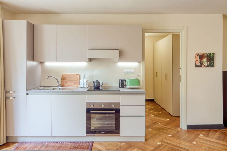 Kitchen, Living Room