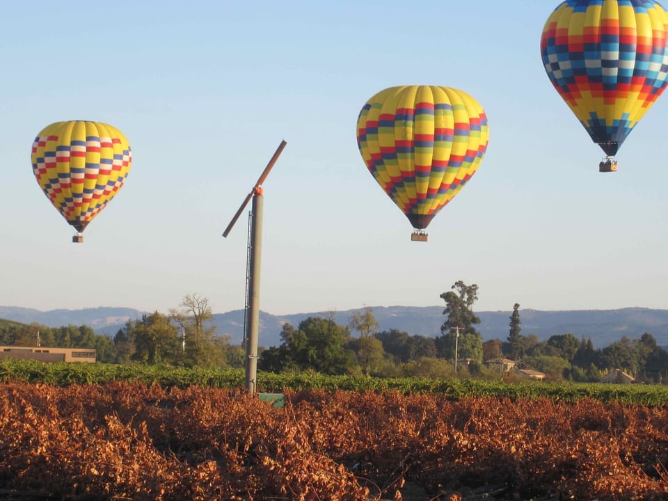 Balloons in the morning...