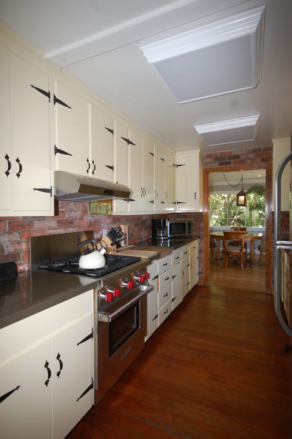 Farmhouse kitchen with gas Wolf Range