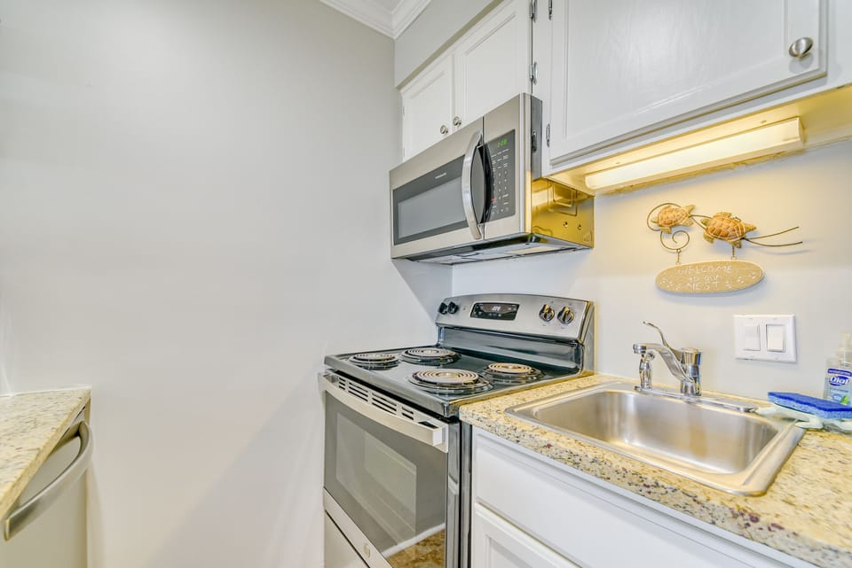 Full size stove/oven. 