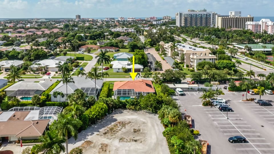 Very close to the beach