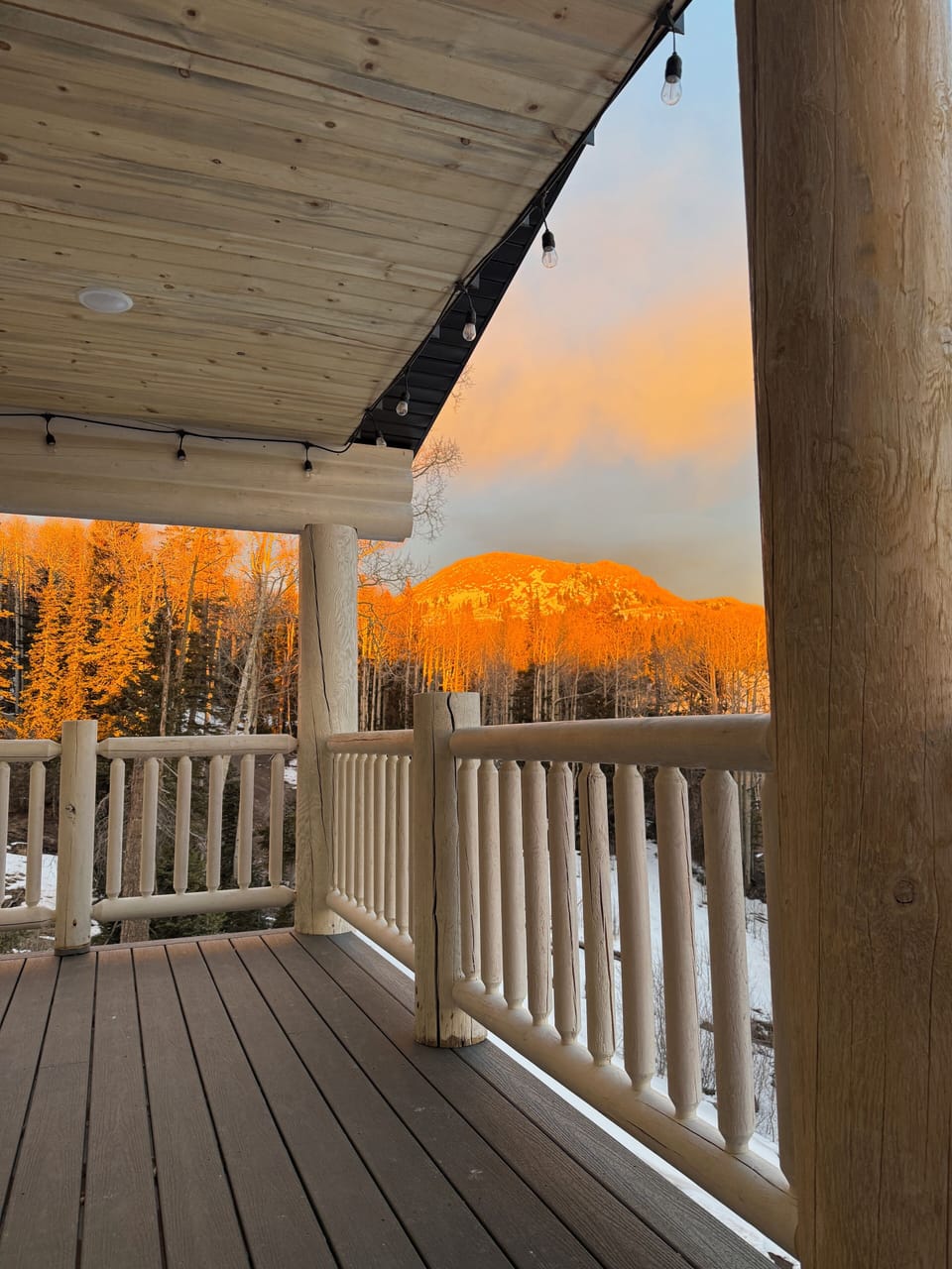 Back deck