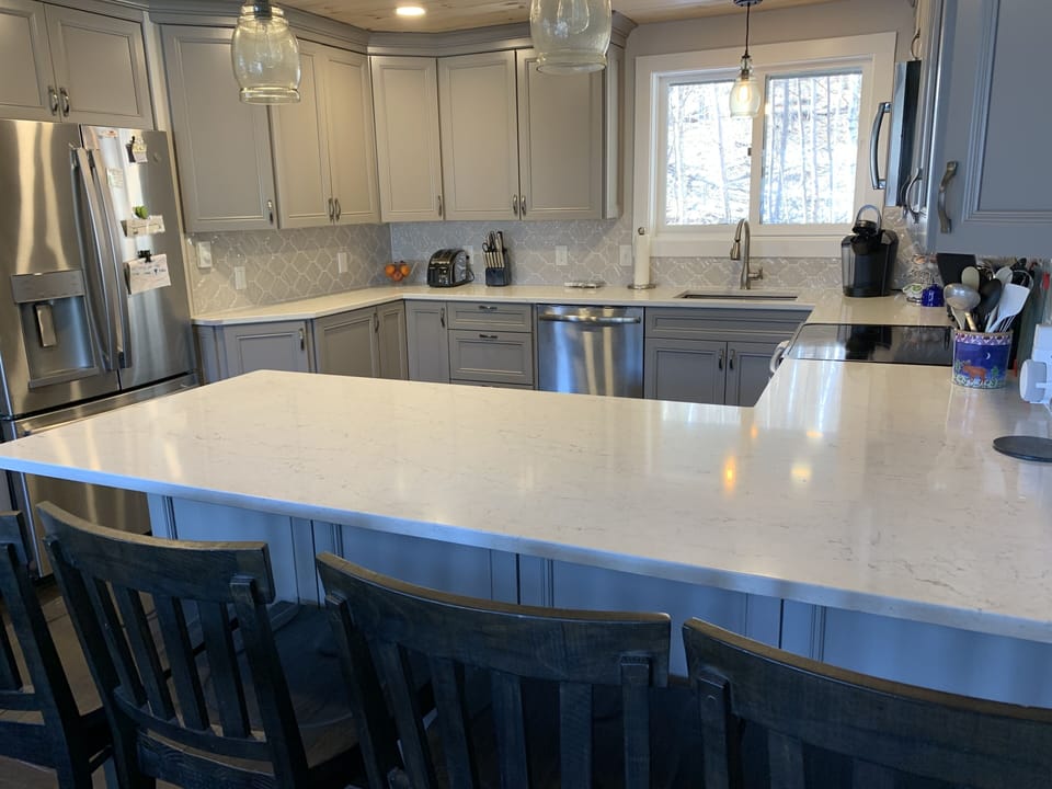 Recently renovated kitchen