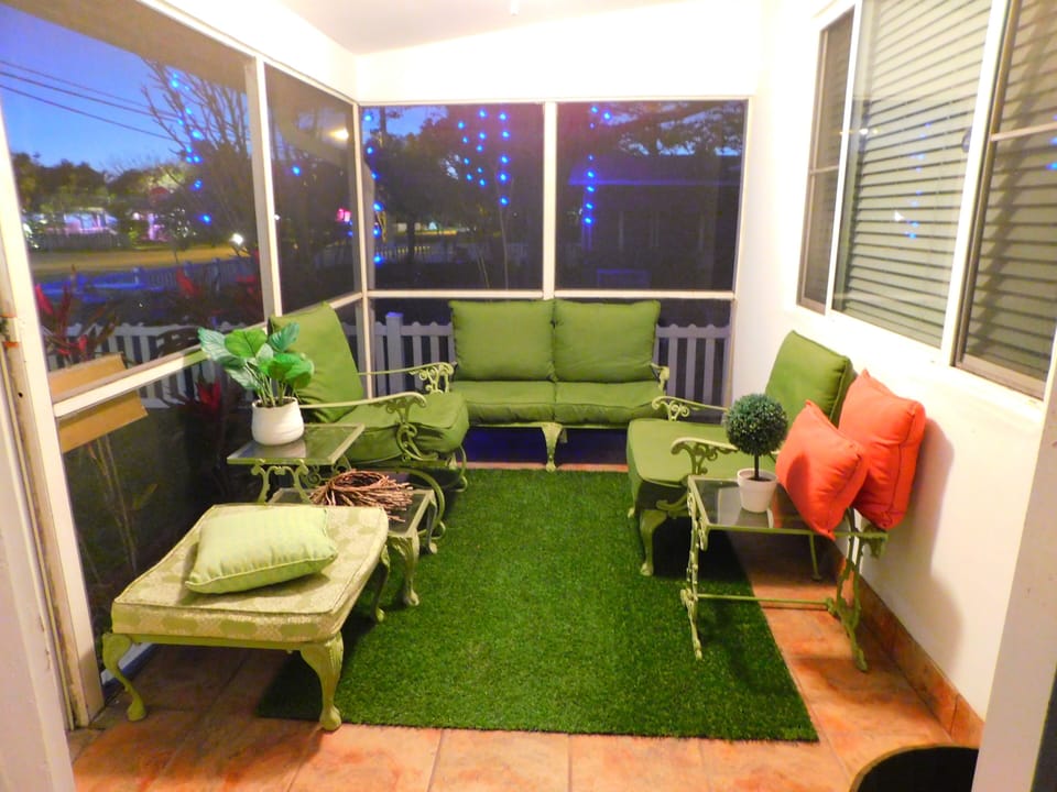 Meet me on the front porch! Charming older neighborhood. 