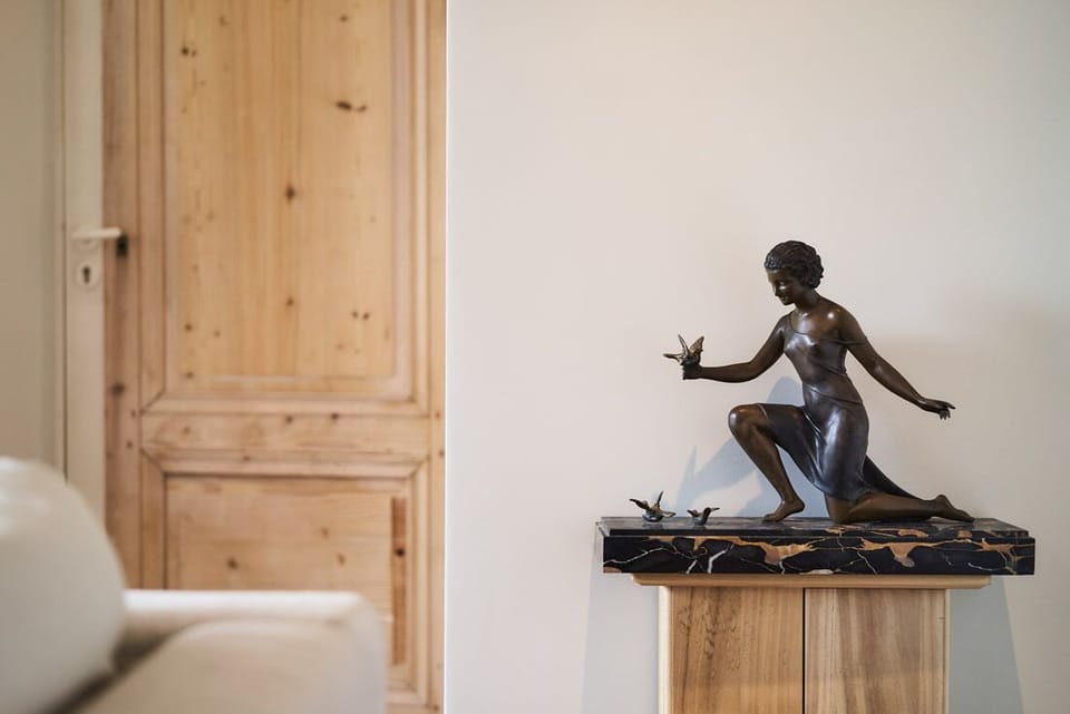 Enjoy the artwork throughout the property