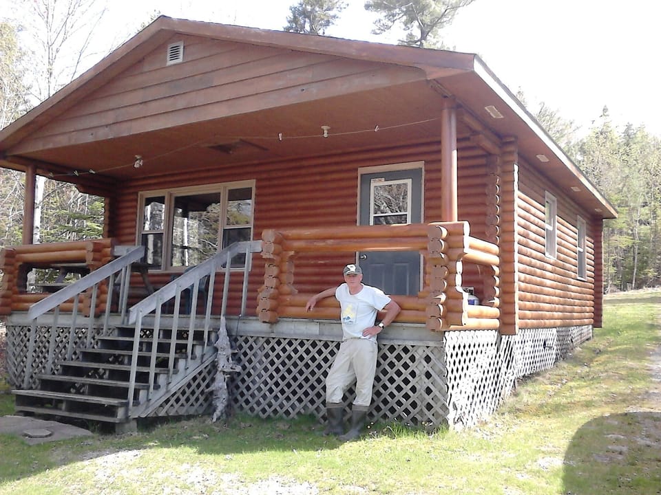 me at log cottage 2