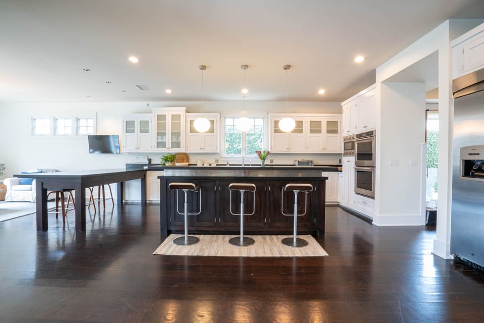 Kitchen and Bar Areas