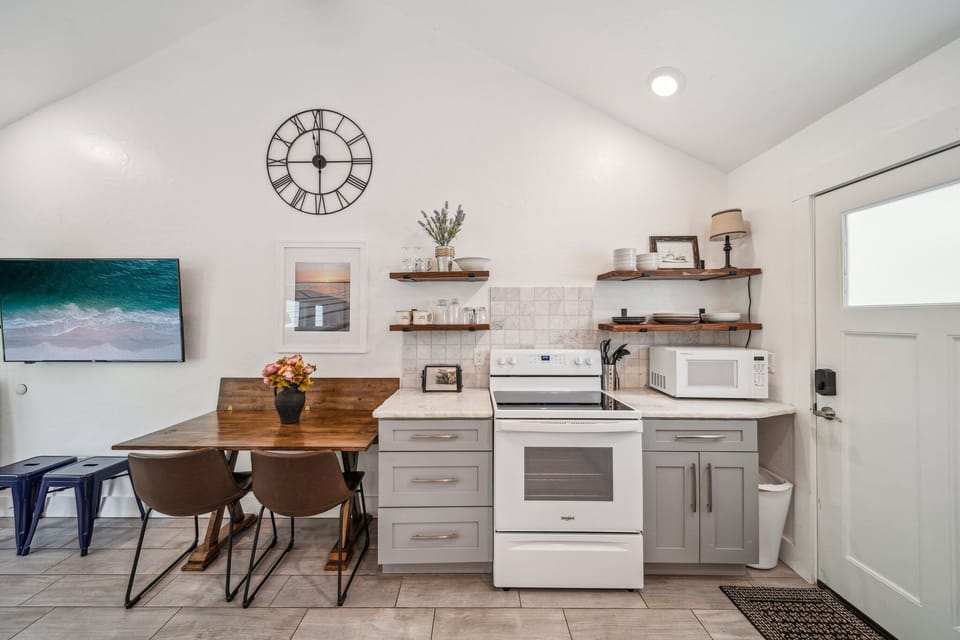 Fully stocked kitchen ready for easy meals together