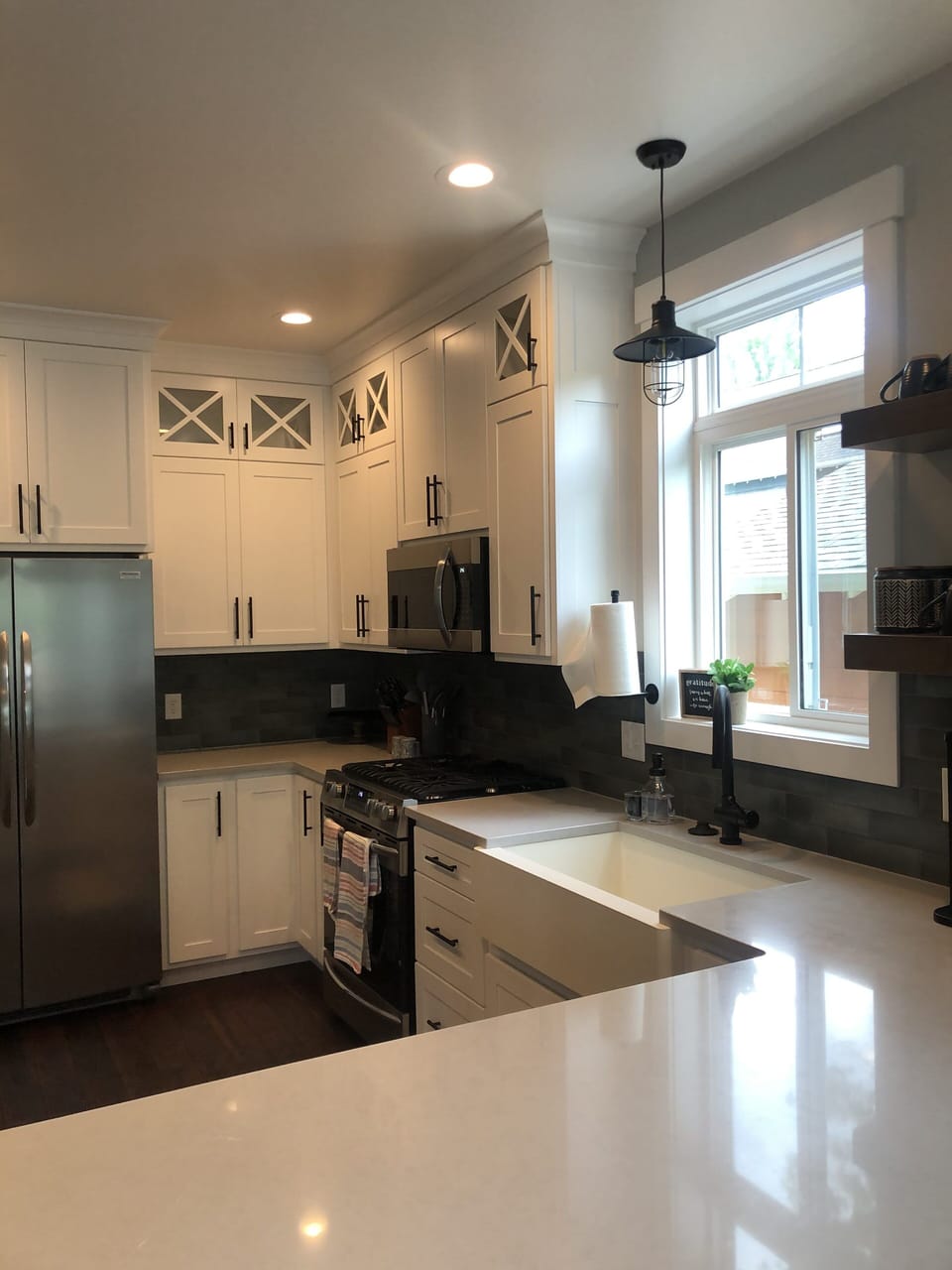 Expansive stocked kitchen
