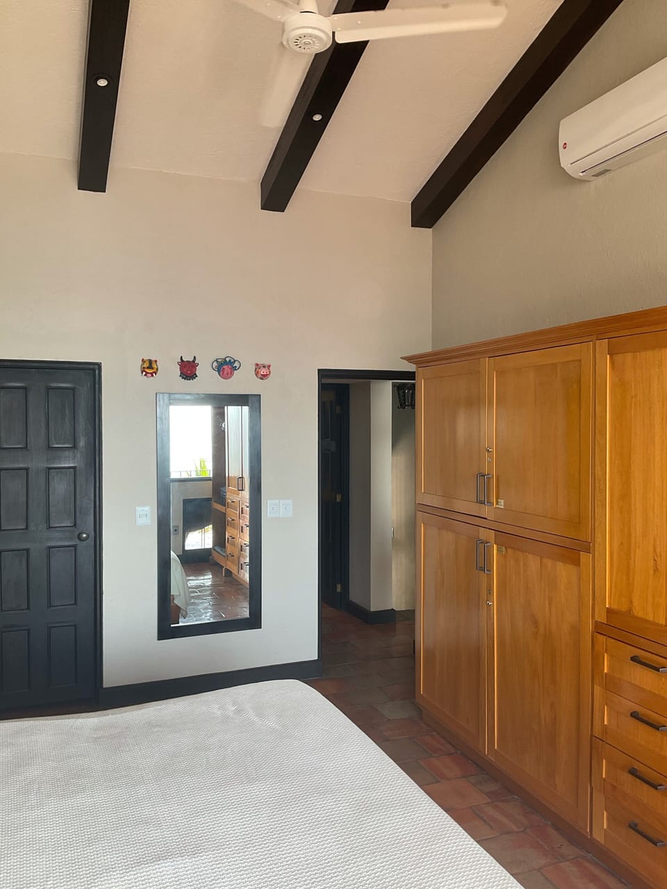 Plenty of closet space in the bedroom. Washer/dryer in the closet to the left.