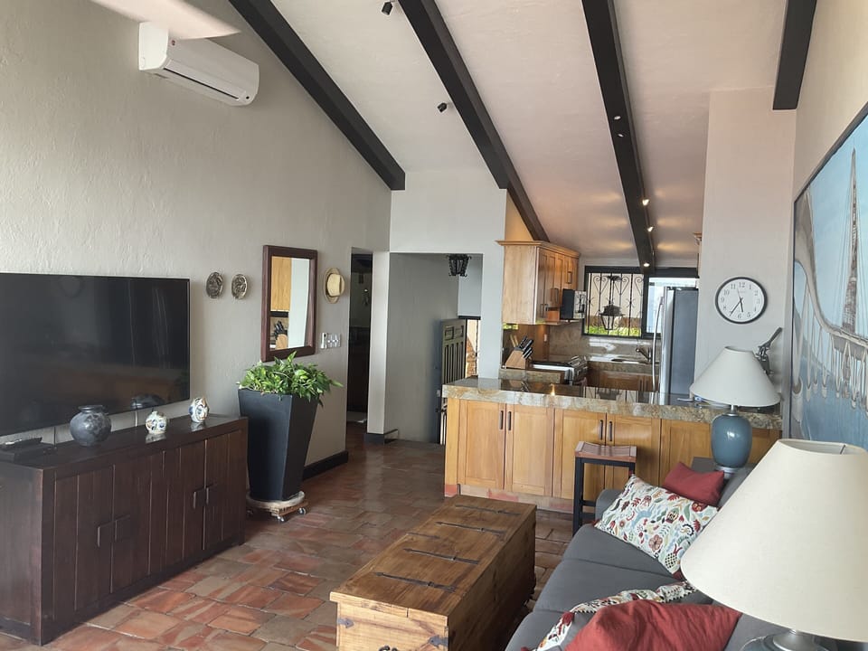 Top floor units have cathedral ceilings. 