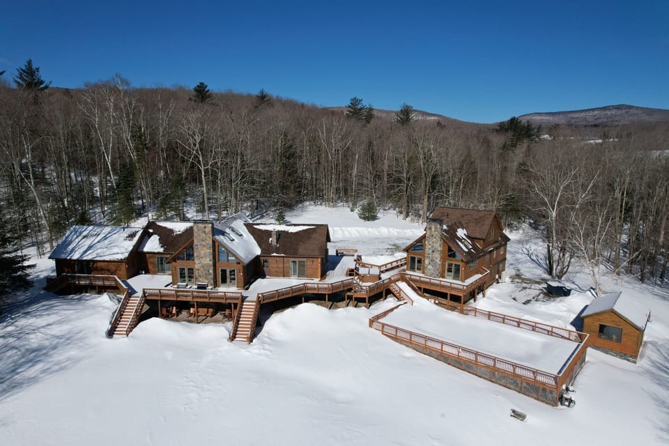 Two houses, pool, hot tub, sauna and game room!