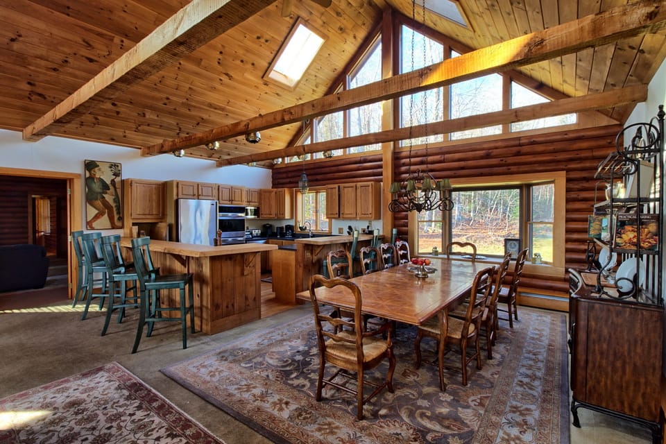 Open Space Dining Area, Kitchen, and Living Room. Main House