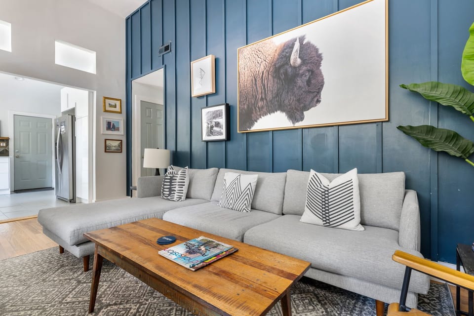 Living Room with Smart TV