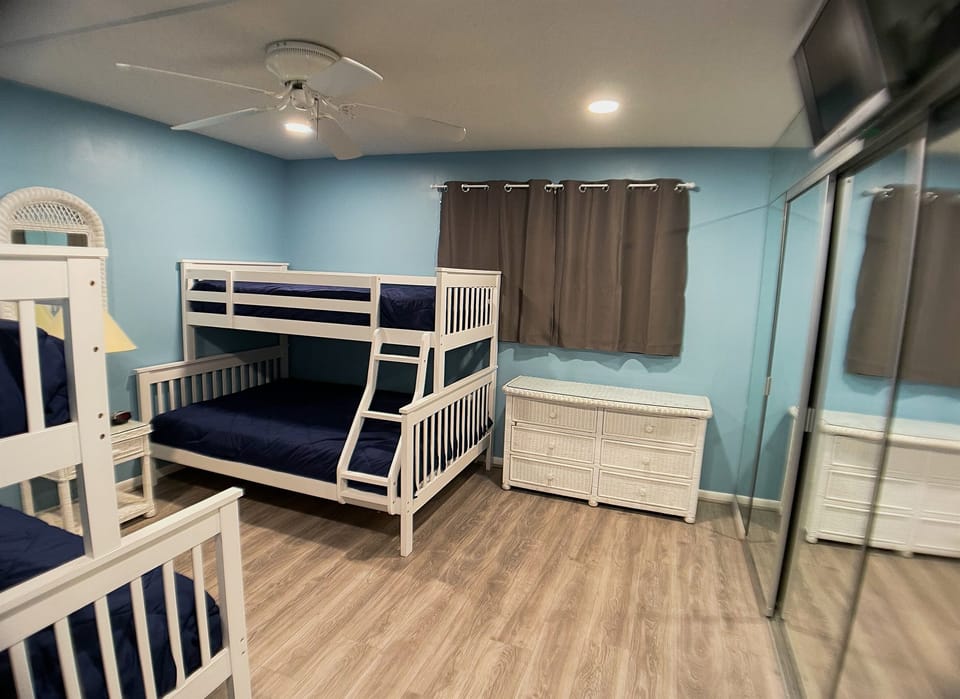 Plenty of storage and sleeping space!