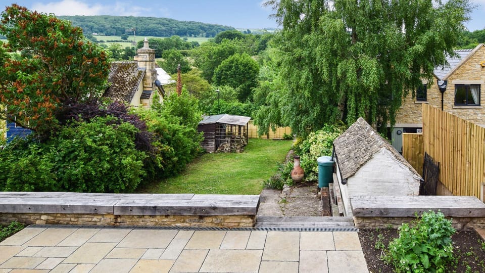 Patio area, Mercia House, Bolthole Retreats
