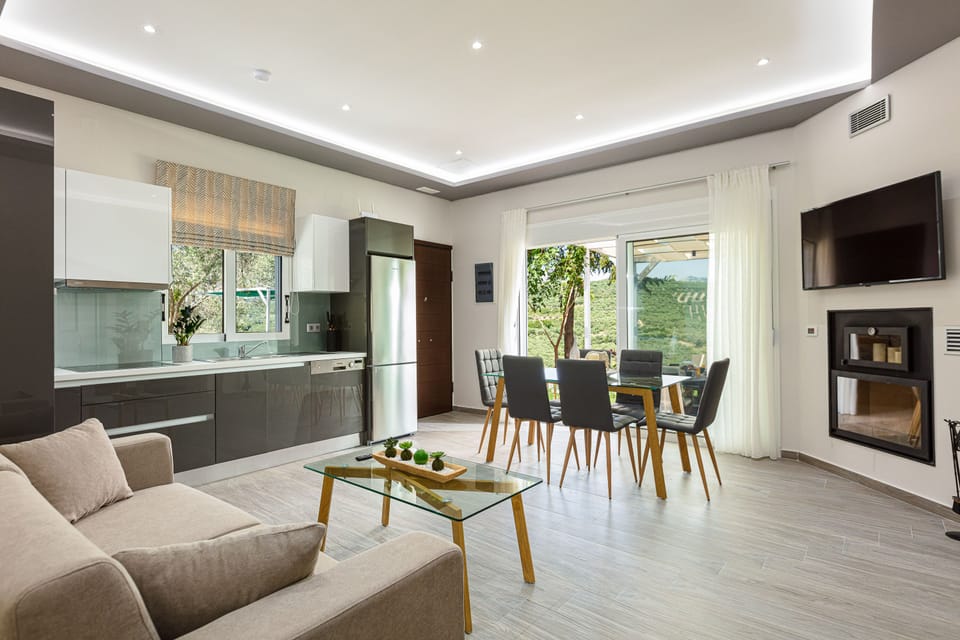 Living room settings ideal for gatherings.