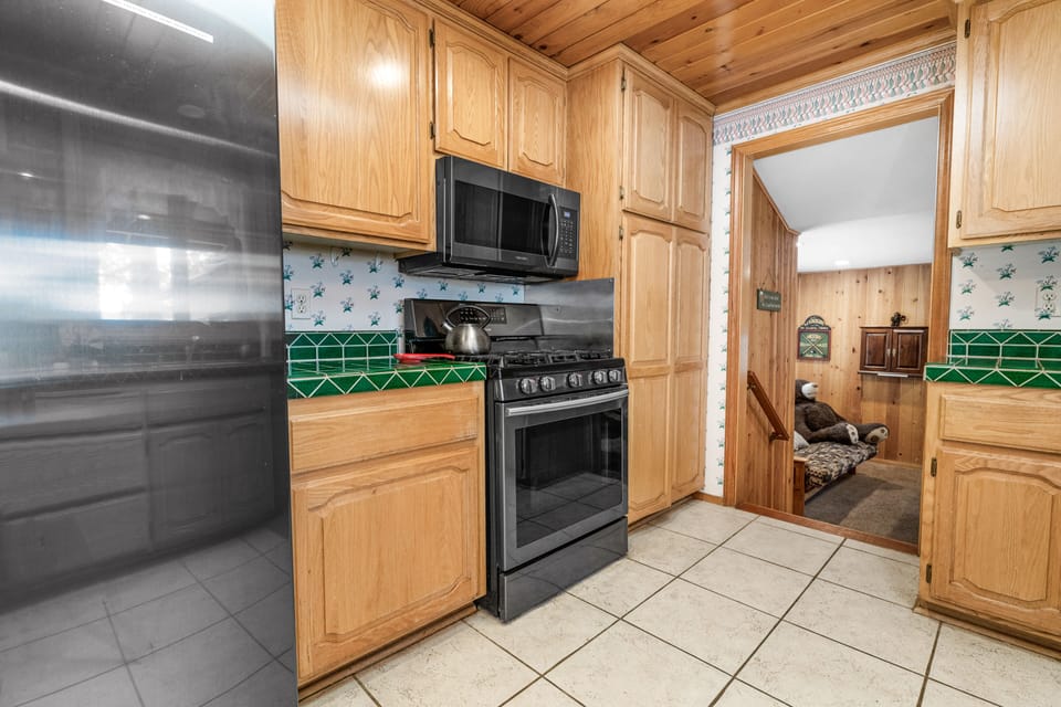 Kitchen - With kitchen appliance upgrades