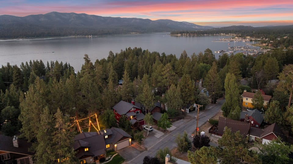 Arial View of Home - Arial View of Home walking distance to the lake
