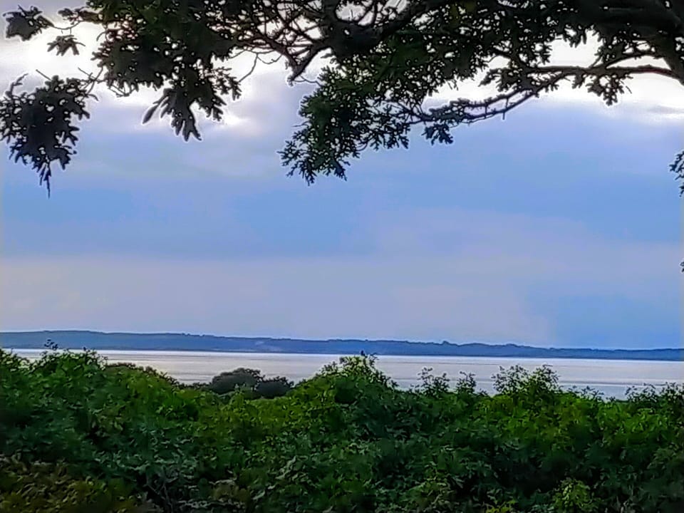 ocean view from the wrap around porch