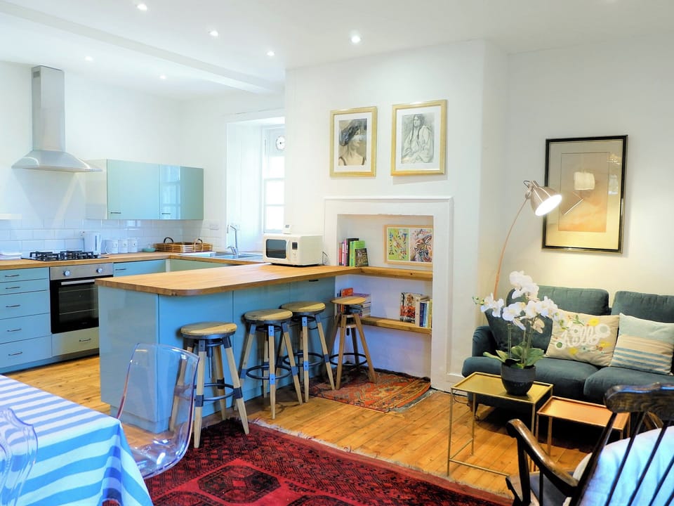 Open plan living space | The Royal Castle Apartment - Dunskey Estate, Portpatrick, near Stranraer