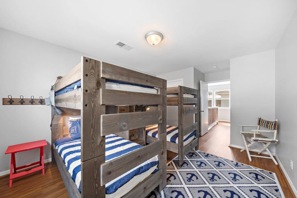Third Bedroom - Two Bunk Beds, Ensuite Bathroom, Second Level