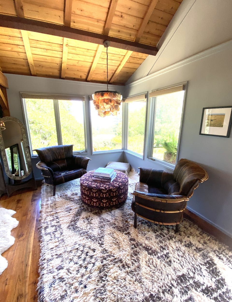 Stylish furnishing and lush Moroccan rugs make the Master Suite a relaxing oasis