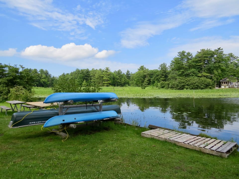 Water Toys -Shared Canoe and Kayaks