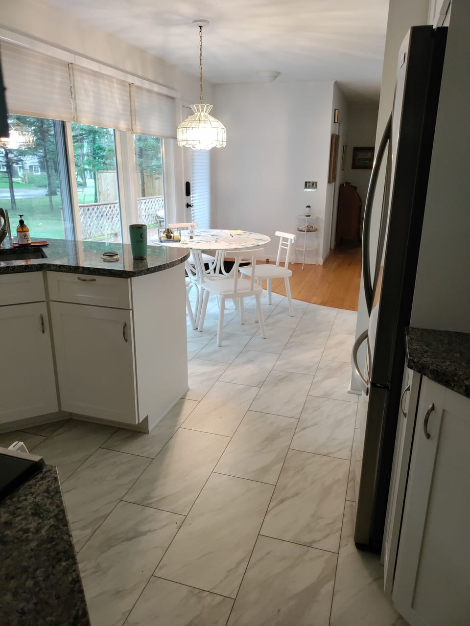 Indoor kitchen  dining