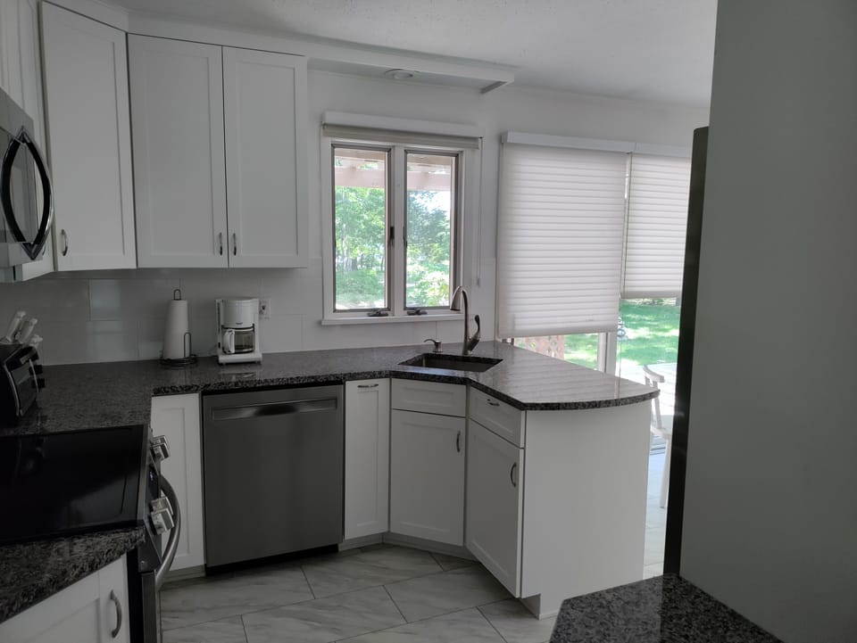 kitchen with a view