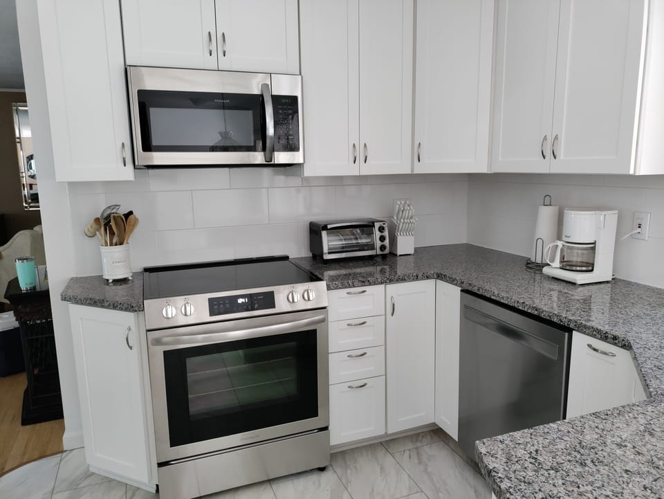 Newly renovated kitchen with all new appliances.