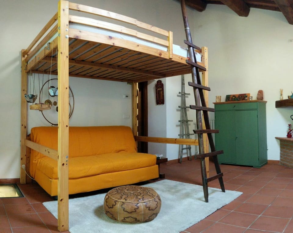 Furniture, Bed, Bunk Bed, Four-Poster, Canopy Bed, Room, Building, Interior Design, House