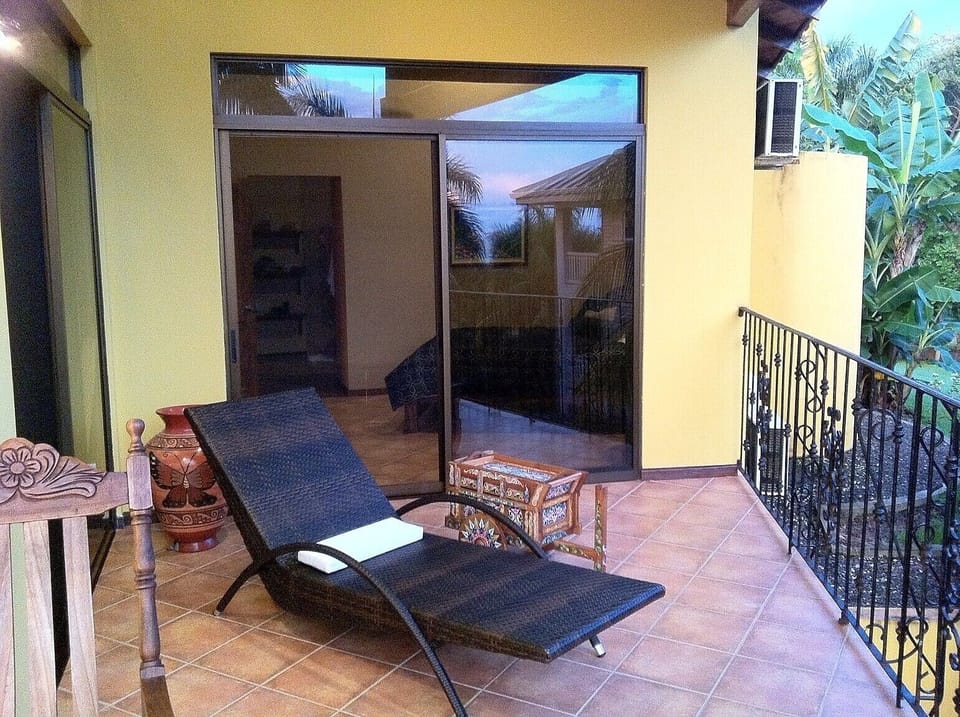 veranda off the master bedroom