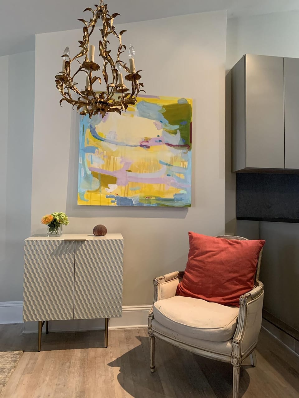 Sitting Area in Kitchen