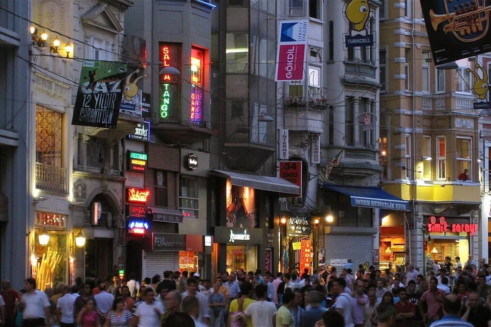 Istiklal nightlife