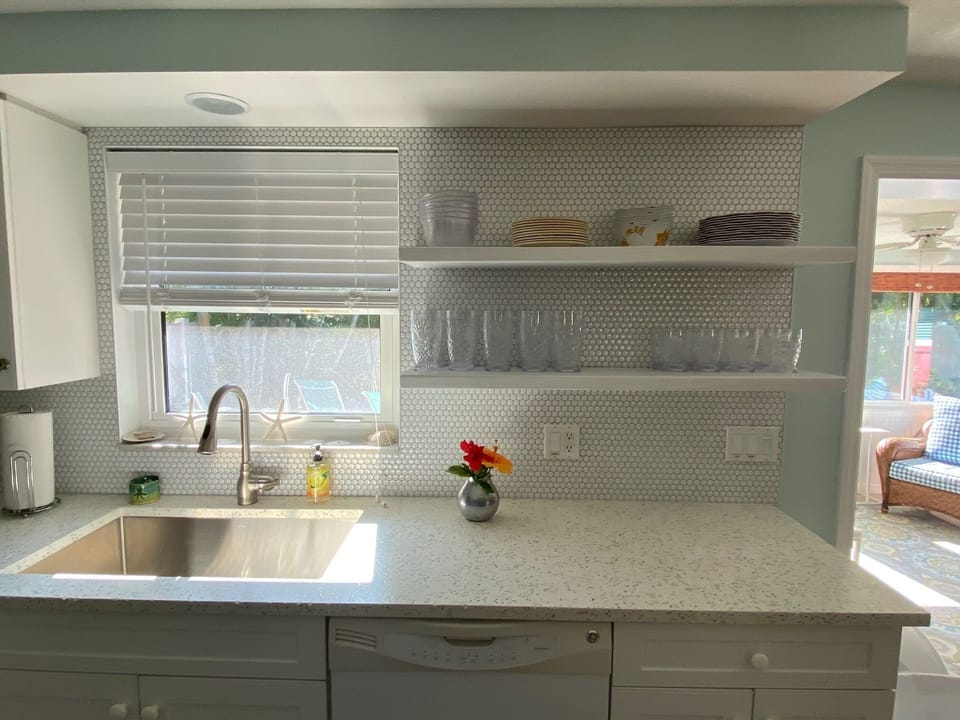 Newly remodeled kitchen
