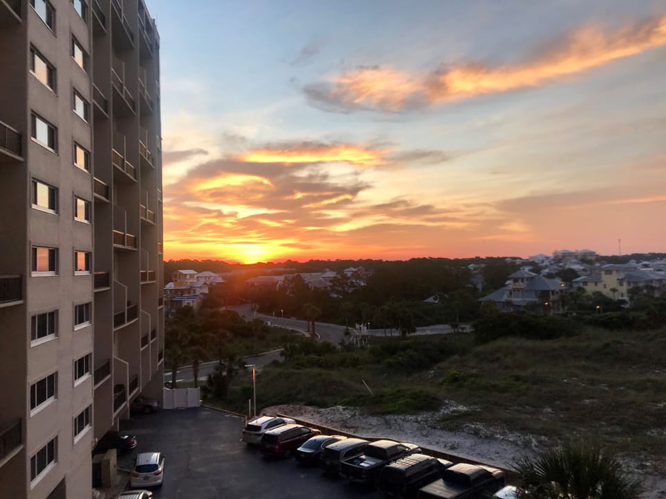 Sunrise View from Master balcony 